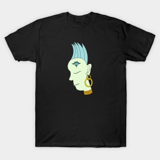 Abstract and ambiguous female face/figure/character T-Shirt